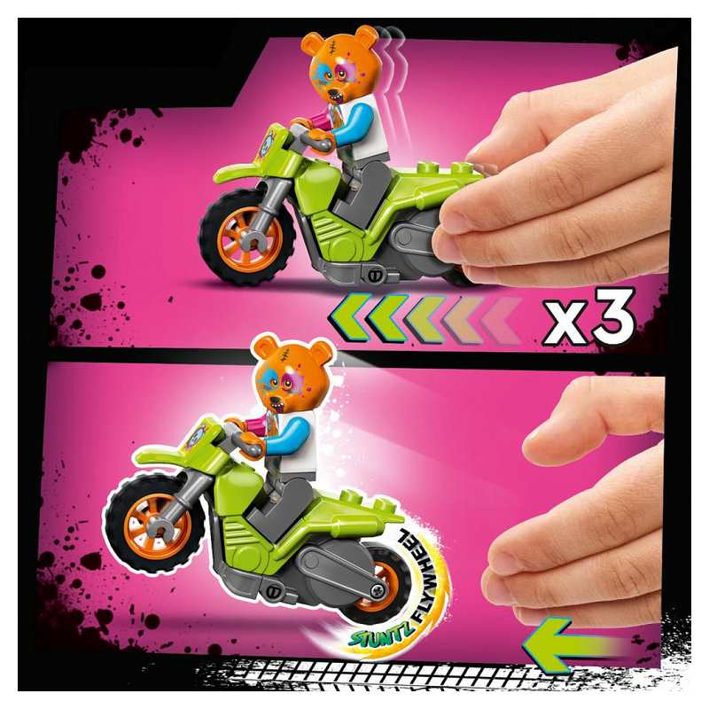 60356 La moto de cascade de l'Ours LEGO City