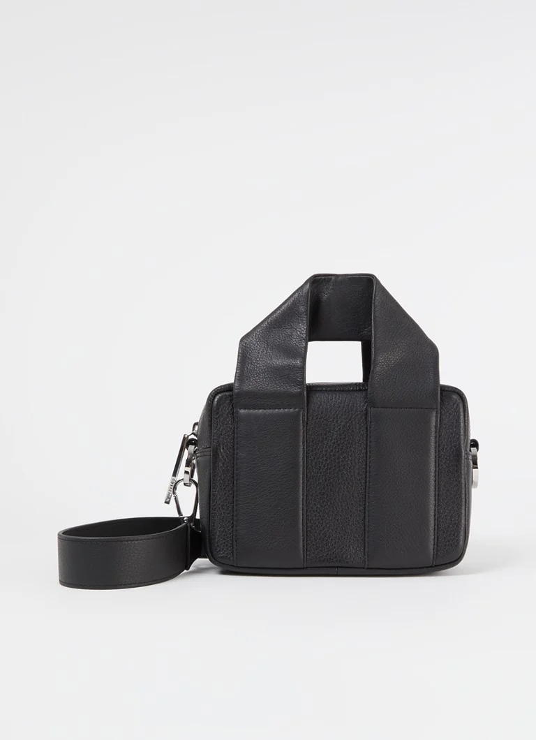 Whistles Monika -nahkainen crossbody-laukku irrotettavalla olkahihnalla