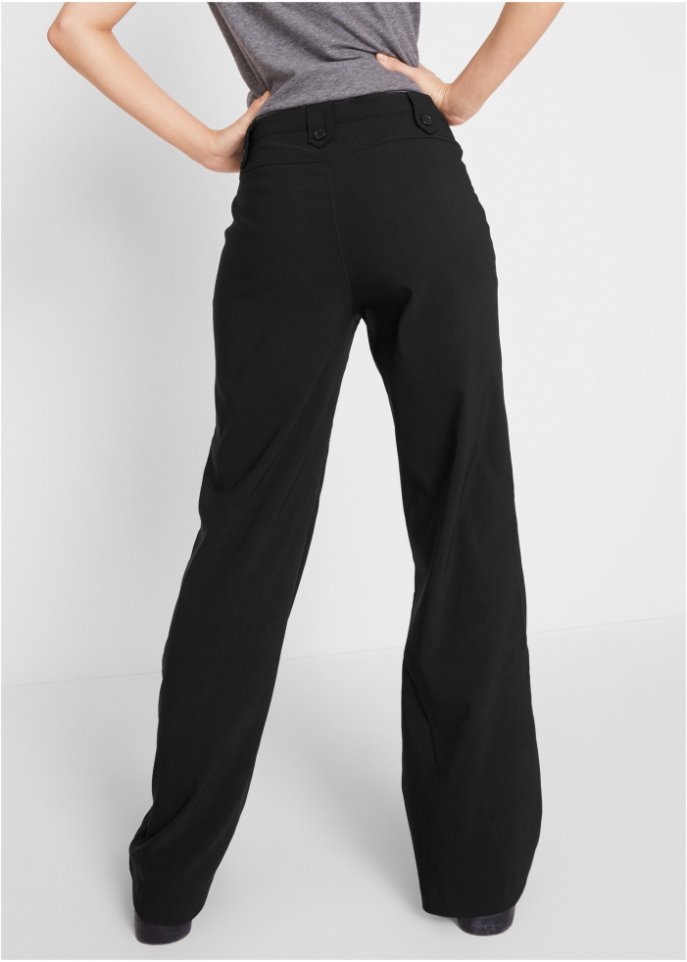 Bengalin-Stretch-Hose mit Bequembund, Straight