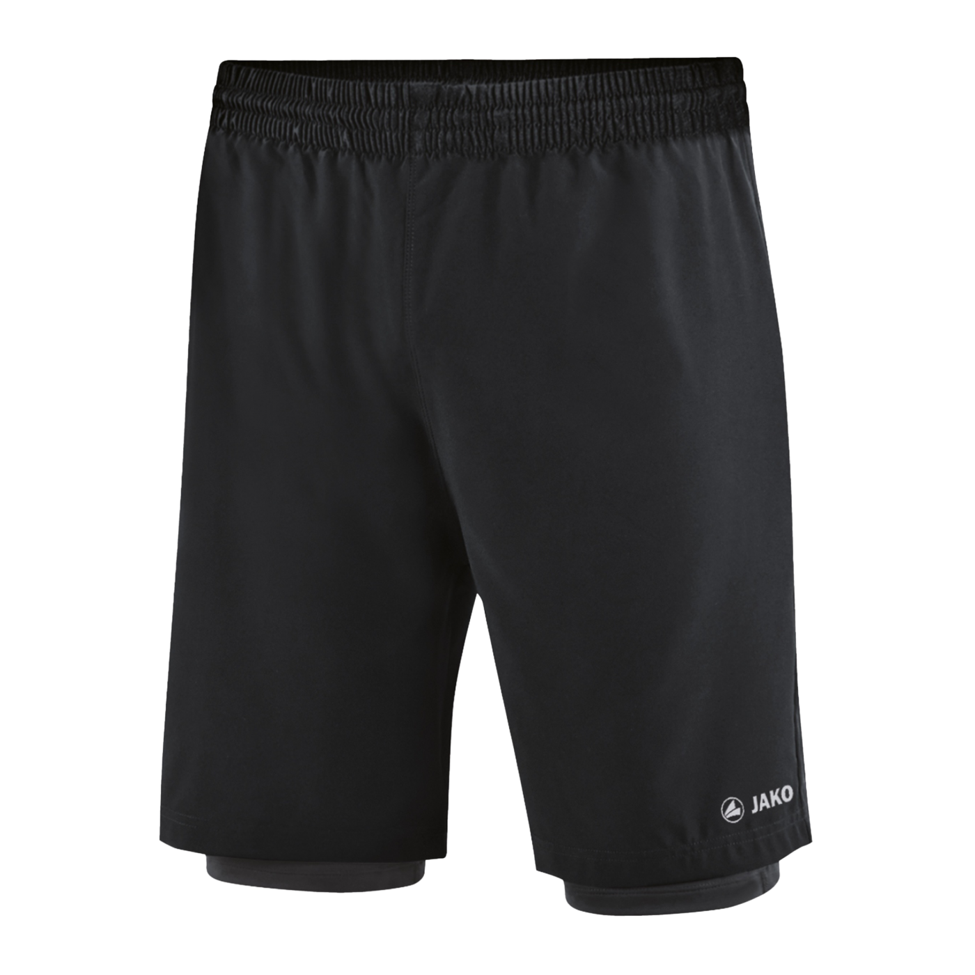 Jako 2-in-1 Trainingsshort Schwarz F08