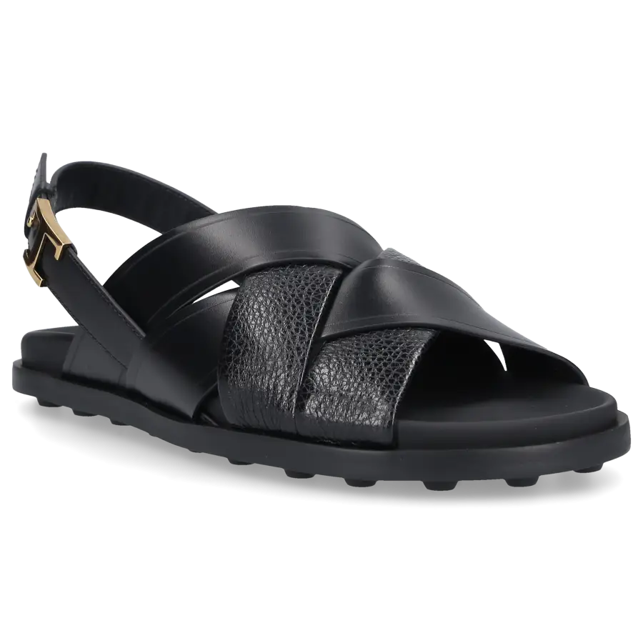 Tod's - Sandalen DONNA Kalbsleder - schwarz
