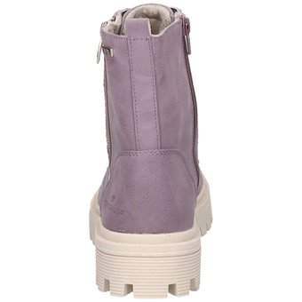 Tom Tailor Schnürstiefelette in lila