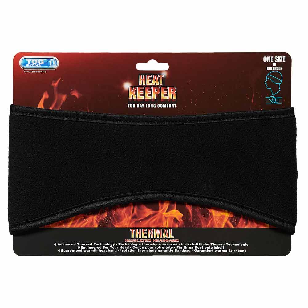 Heat Keeper Klettverschluss Thermische-Fleece-Stirnband
