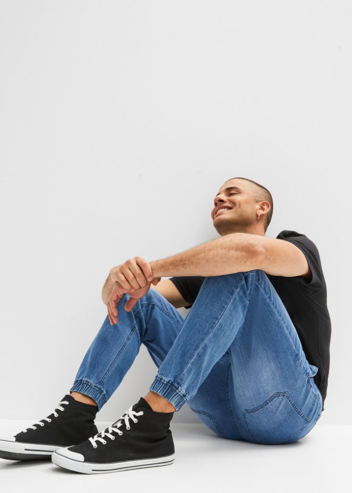 Regular Fit Stretch-Jeans, Straight
