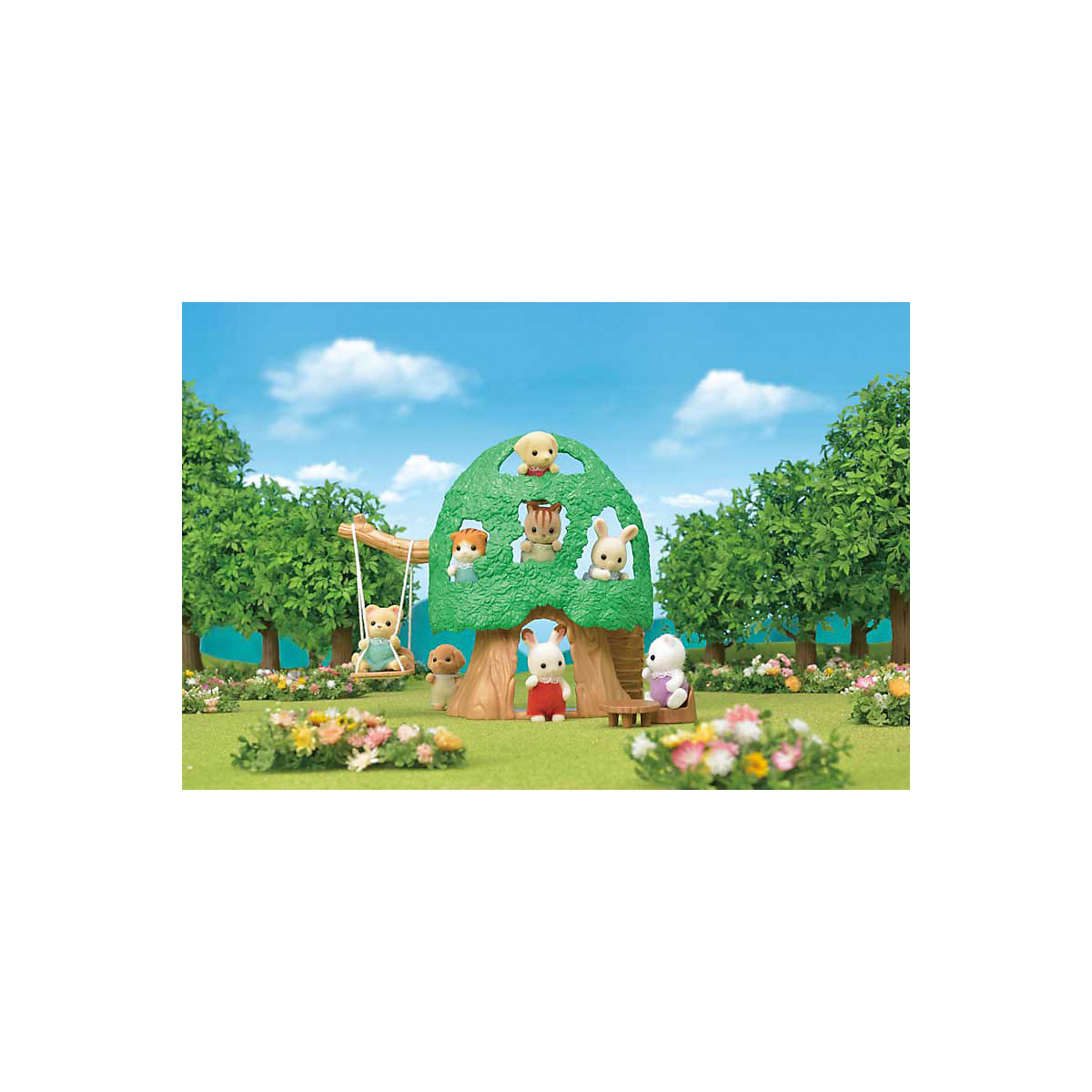 Sylvanian Families Baby Abenteuer Baumhaus