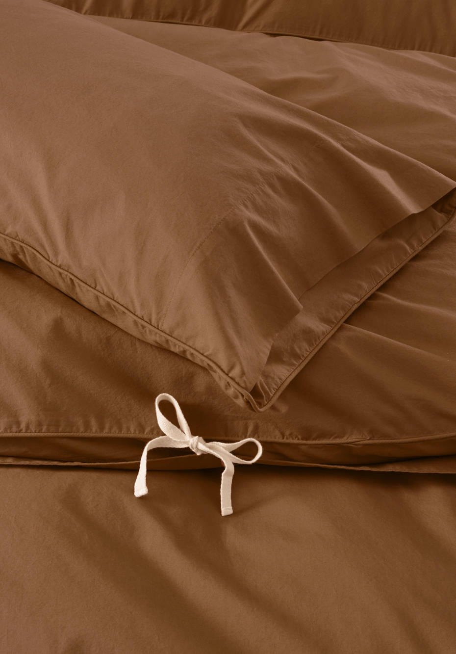 Perkal Bettwäsche-Set aus reiner Bio-Baumwolle