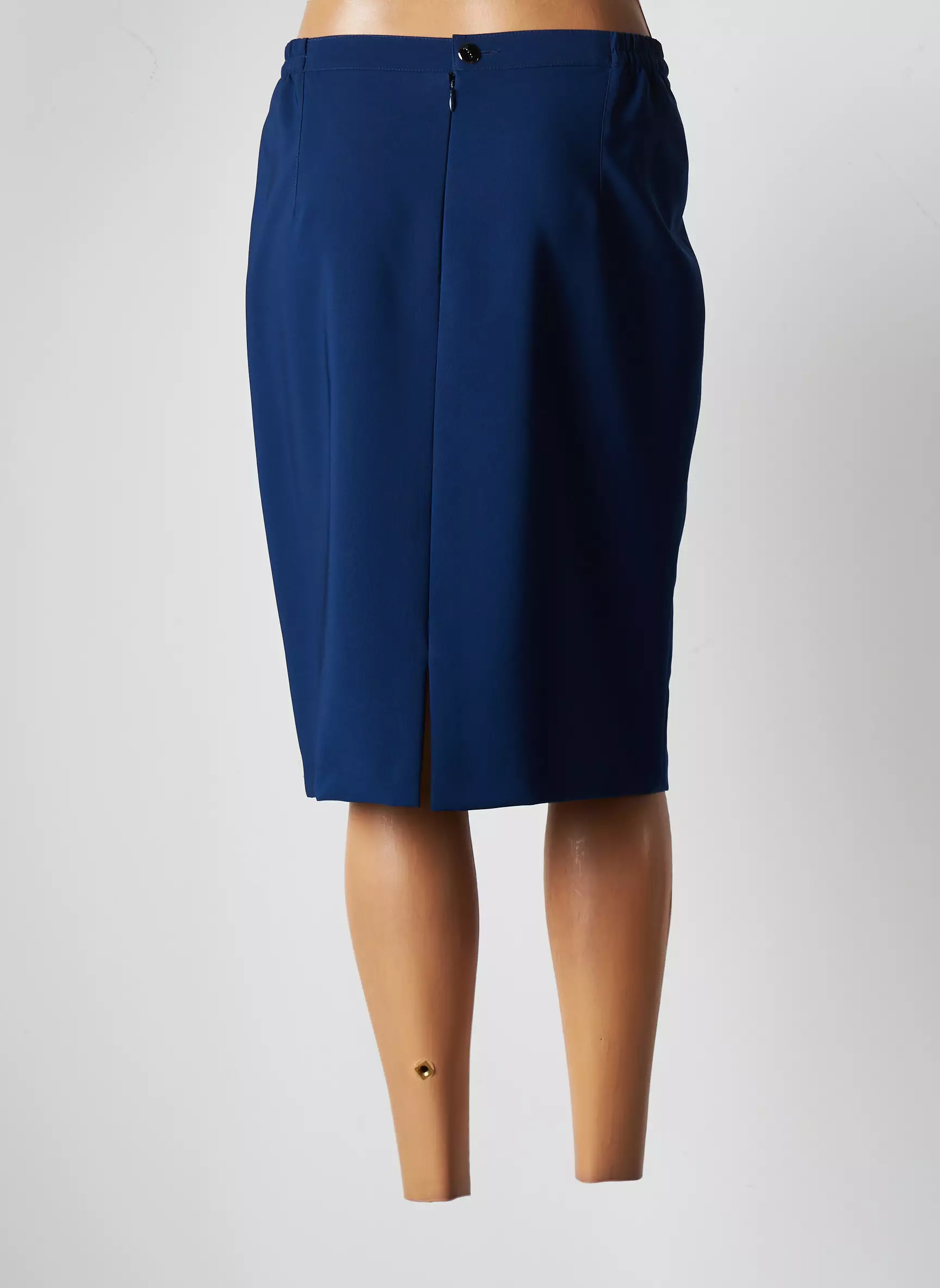 Jumfil Jupes Mi Longues Femme couleur bleu