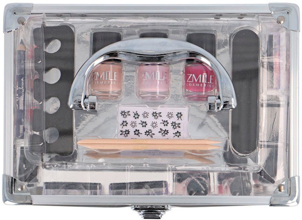 ZMILE COSMETICS Kosmetik-Koffer Acrylic, 42-tlg., vegane Kosmetik
