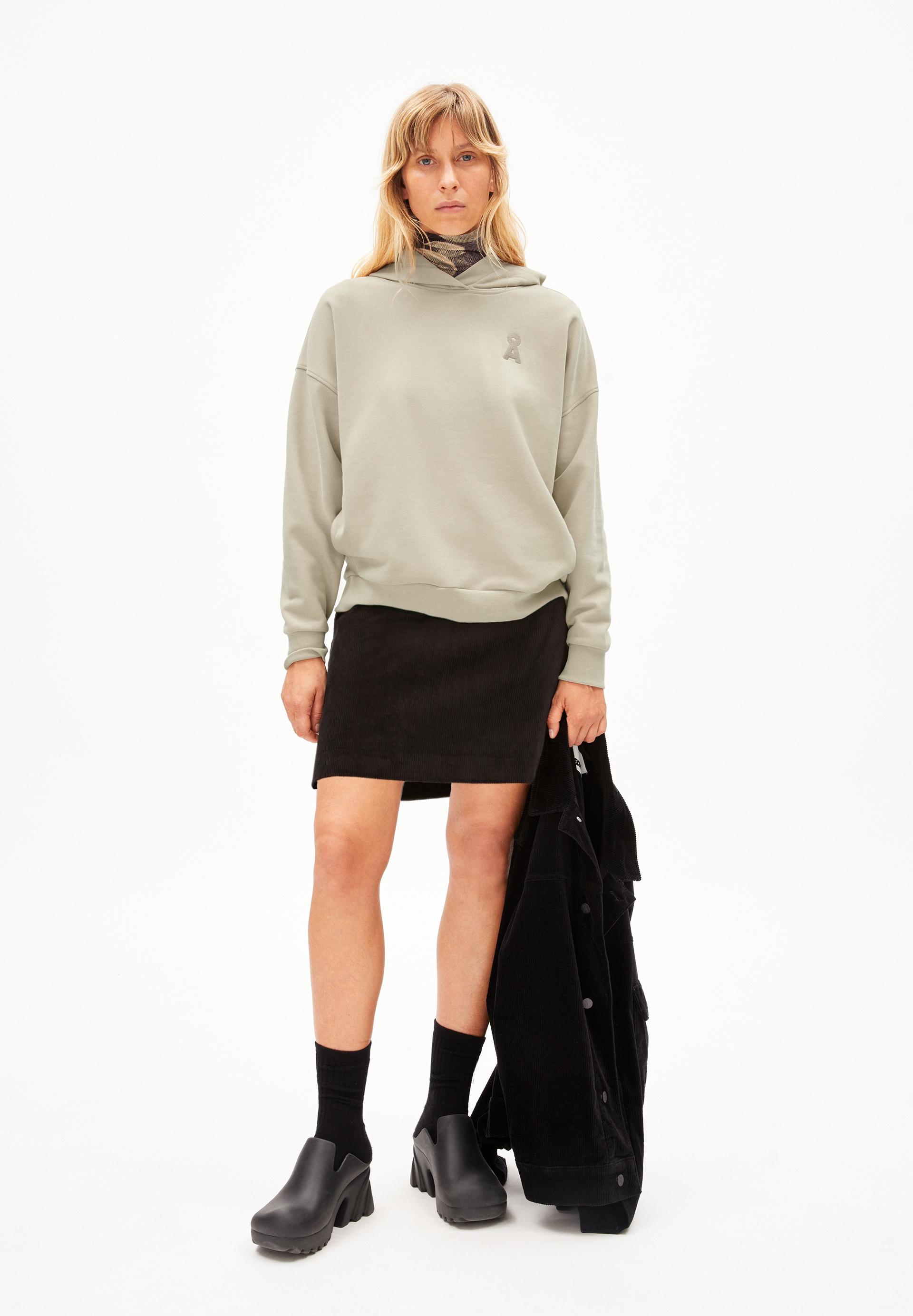 Sweat Hoodie Oversized Fit aus Bio-Baumwolle