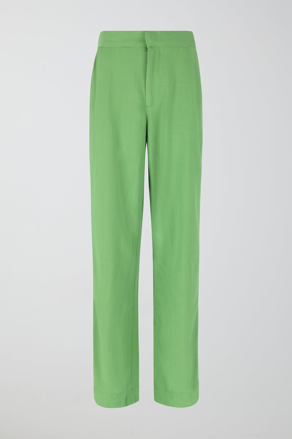 Relaxed viscose trousers