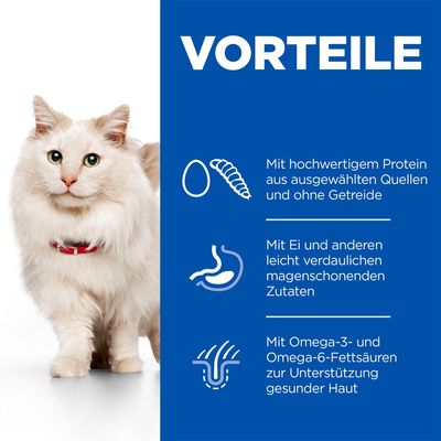 Hill's Science Plan Adult Hypoallergenic No Grain mit Ei & Insektenprotein