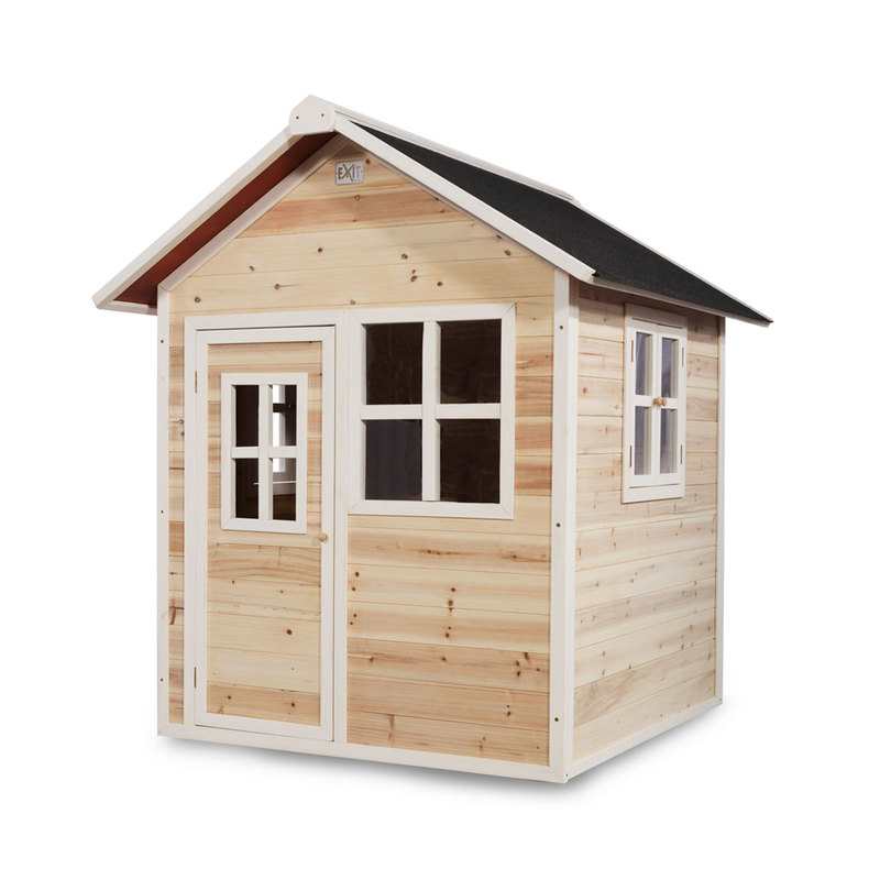 Maisonnette en bois loft 100 naturel EXIT Toys
