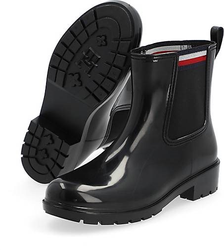 TOMMY HILFIGER Chelsea Gummistiefel CORPORATE ELASTIC RAINBOOT