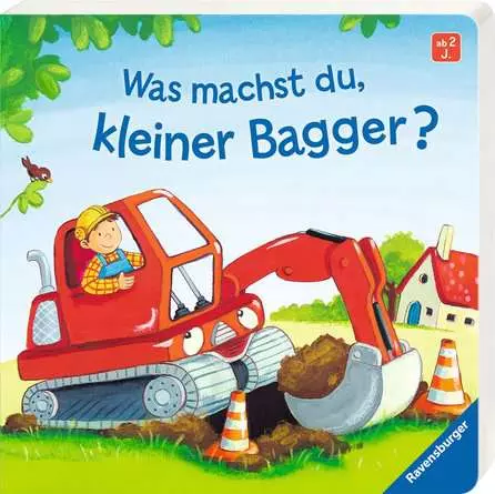 Was machst du, kleiner Bagger?