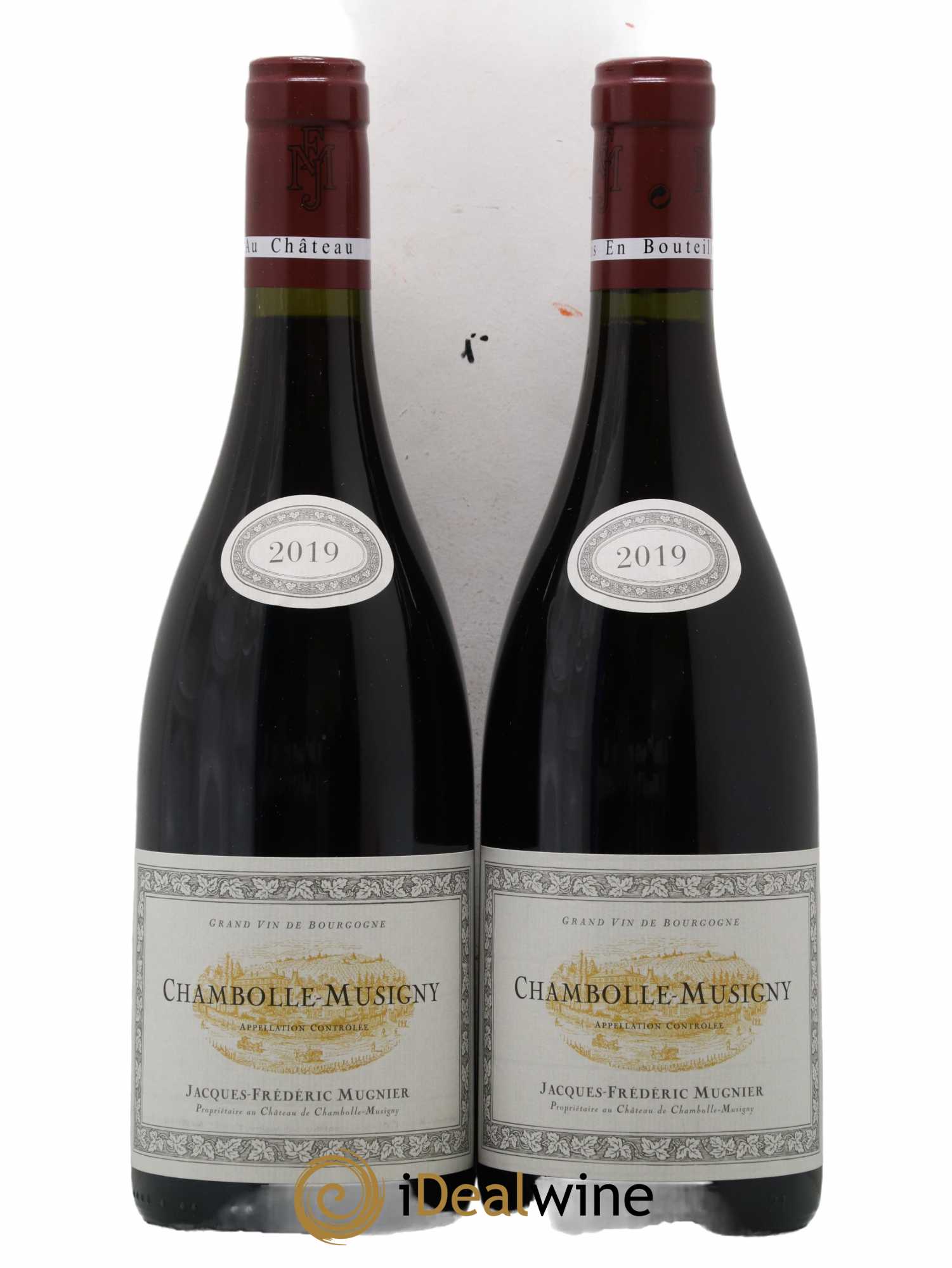 Chambolle-Musigny Jacques-Frédéric Mugnier  2019 - Lot de 2 Bouteilles