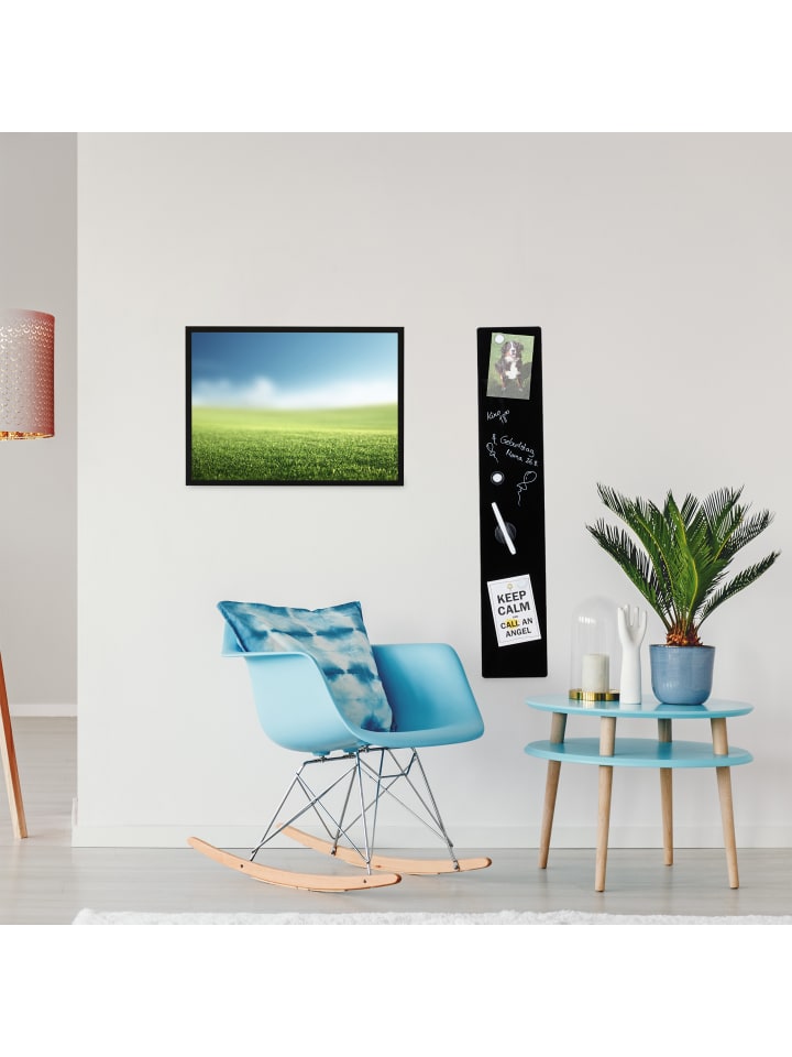 relaxdays Magnettafel in Schwarz - 15 x 80 cm günstig kaufen onesize