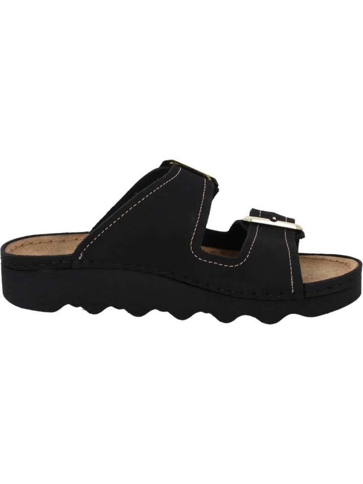 ROHDE Hausschuhe & Pantoffeln in Schwarz günstig kaufen