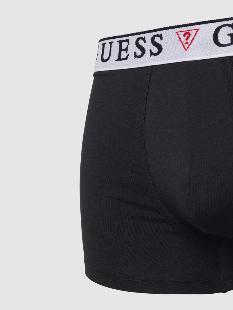Trunks mit elastischem Bund Modell 'BRIAN HERO' im 3er-Pack in weiß
