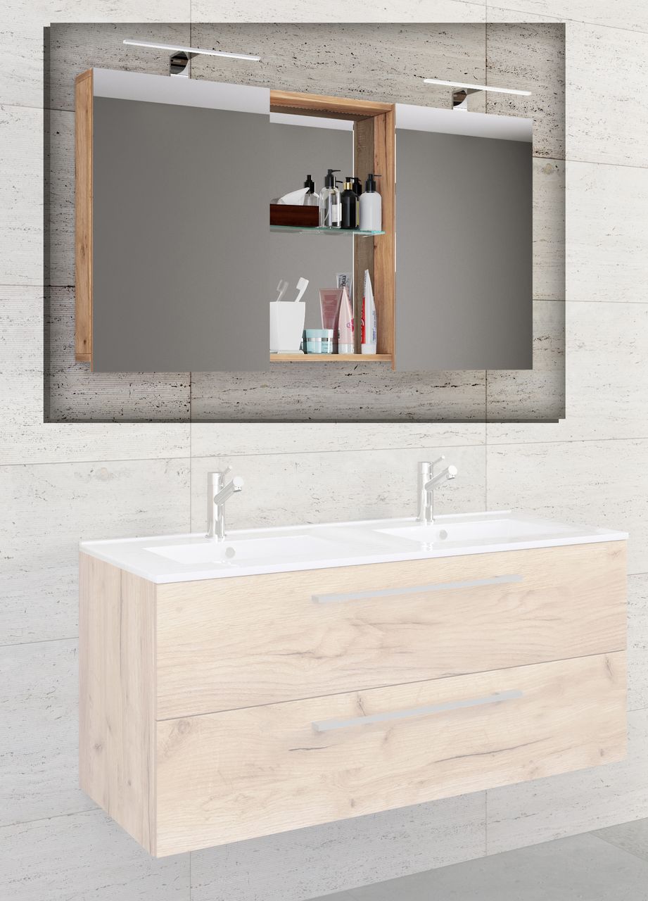 VCM Spiegelschrank 