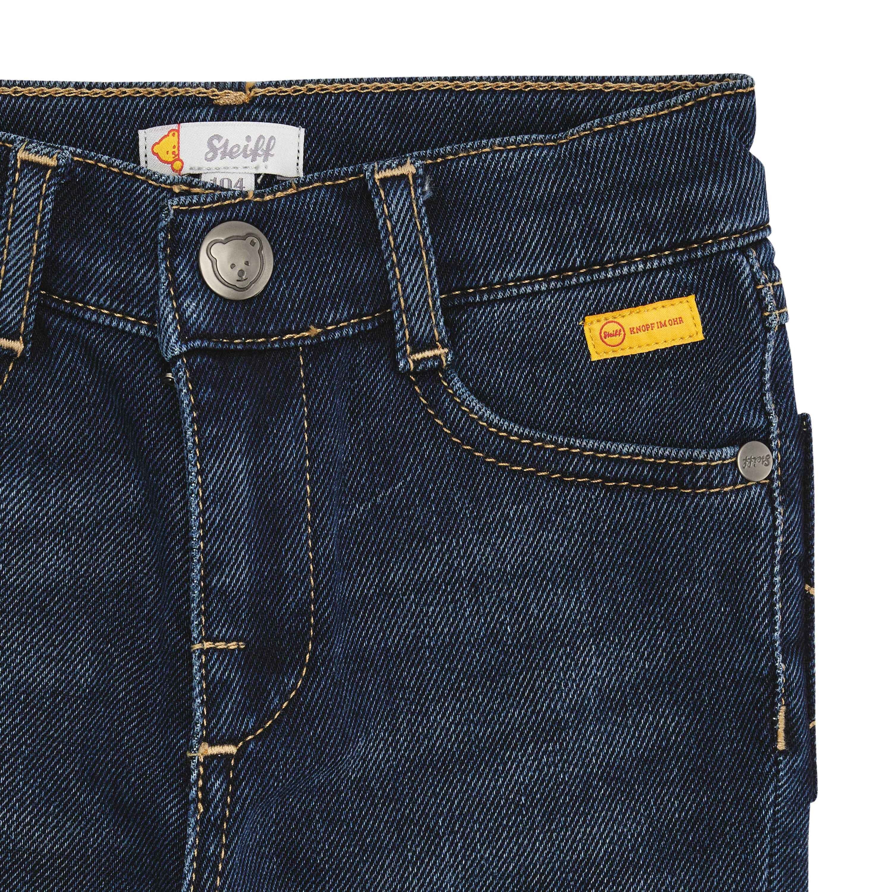 Steiff Regular-fit-Jeans Jeanshose Denim