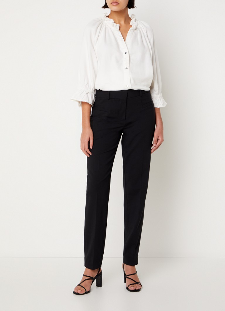 ba&sh Racco blouse with ruffles