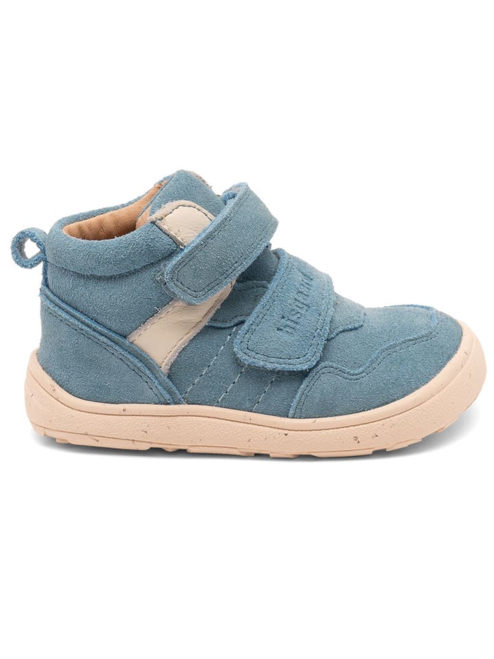 bisgaard Leder-Lauflernschuhe in Blau/ Creme günstig kaufen