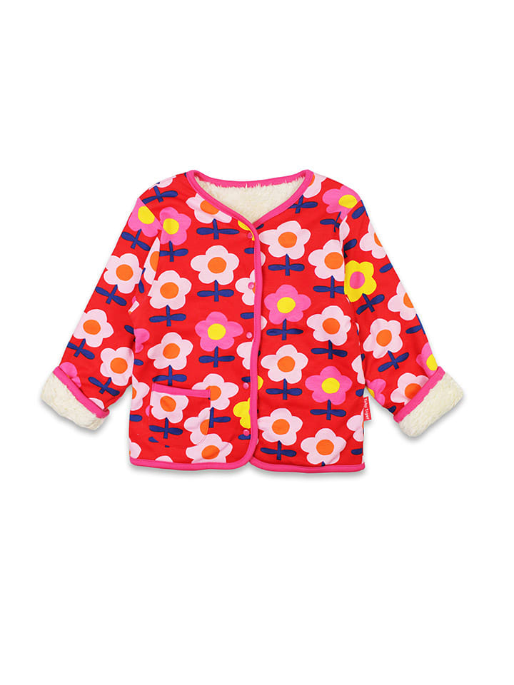 Toby Tiger Wende-Übergangsjacke in Rosa/ Bunt günstig kaufen