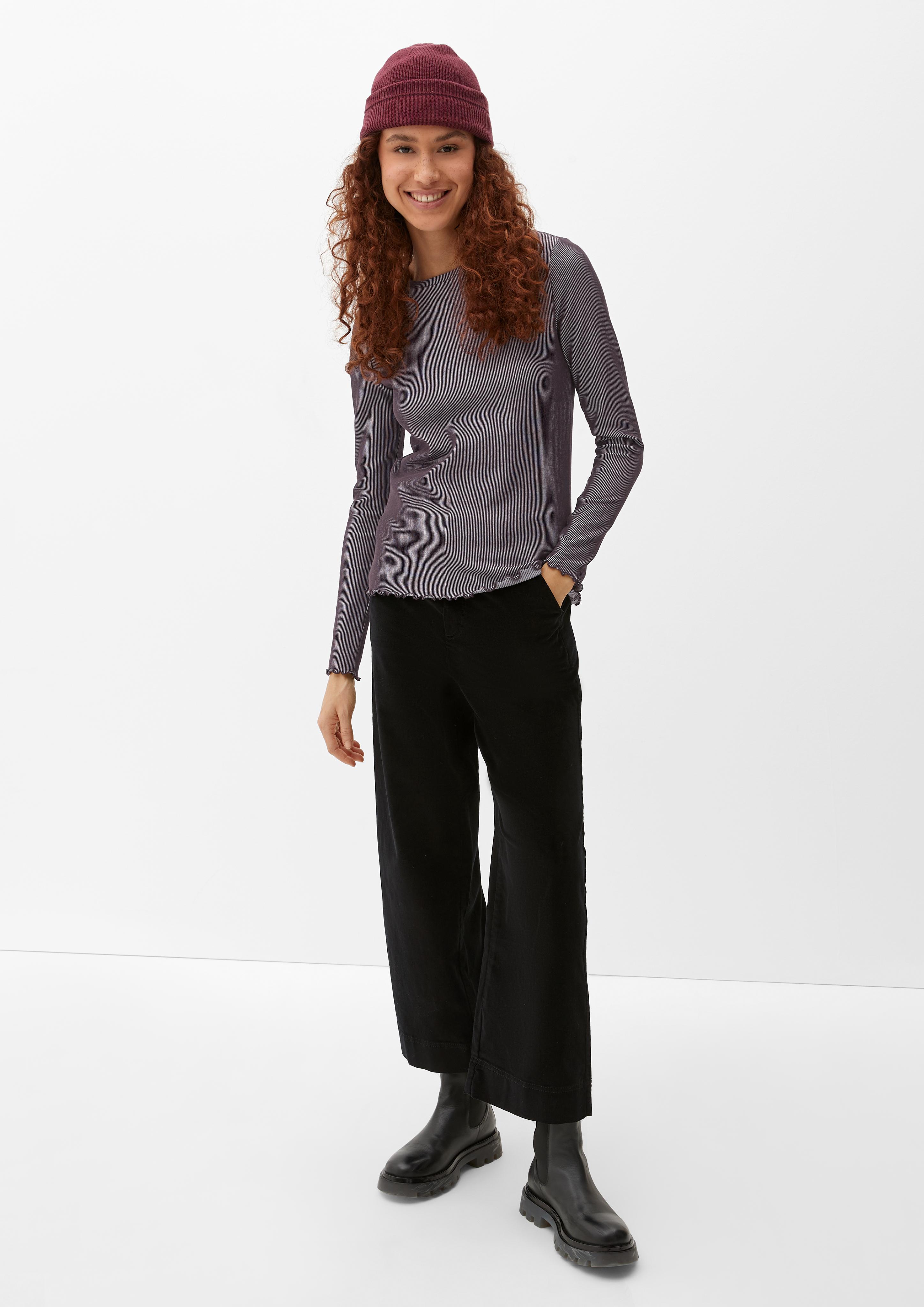 Longsleeve mit Rippstruktur  2126088-4988