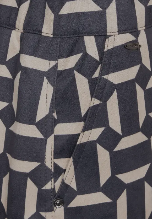 Street One Rock mit Print und Taschen
