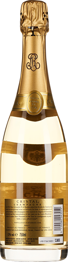Roederer Champagne Brut Cristal 2014 im Geschenkkarton