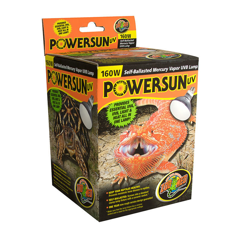 ZooMed Wärmequellen ZooMed PowerSun UV 160 W