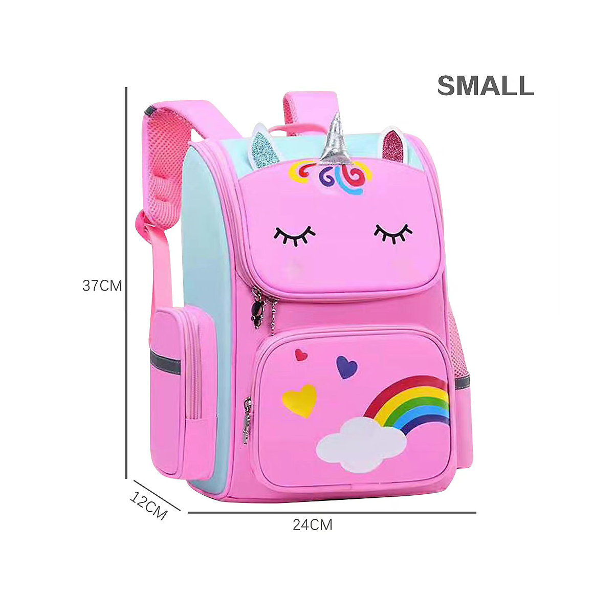 Einhorn Rucksack Schulrucksäcke für Mädchen