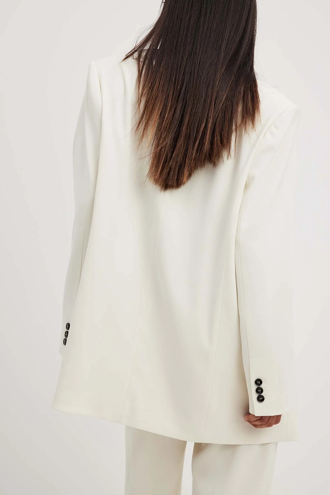 Oversized Blazer mit spitzem Revers