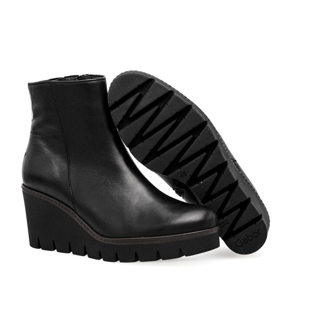 Gabor fashion Plateau Stiefelette schwarz
