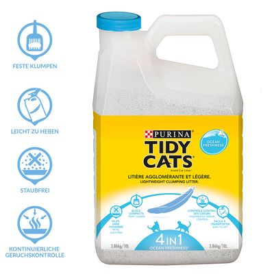 Purina Tidy Cats Lightweight Klumpstreu Ocean Freshness