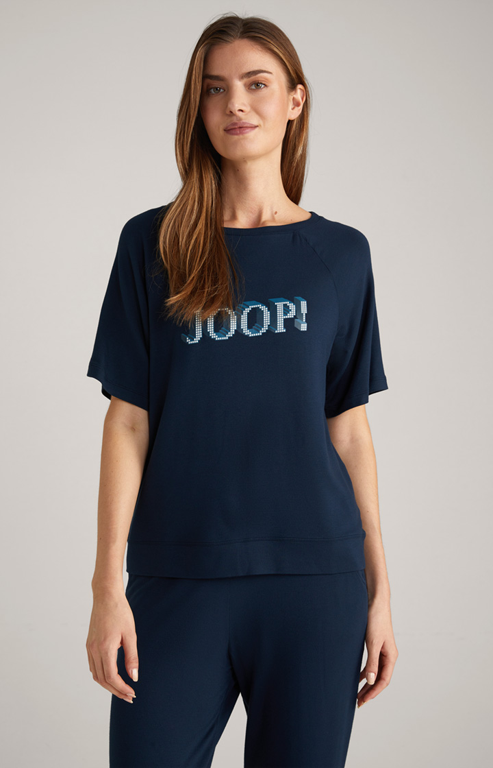 Loungewear Shirt in Midnight Blue