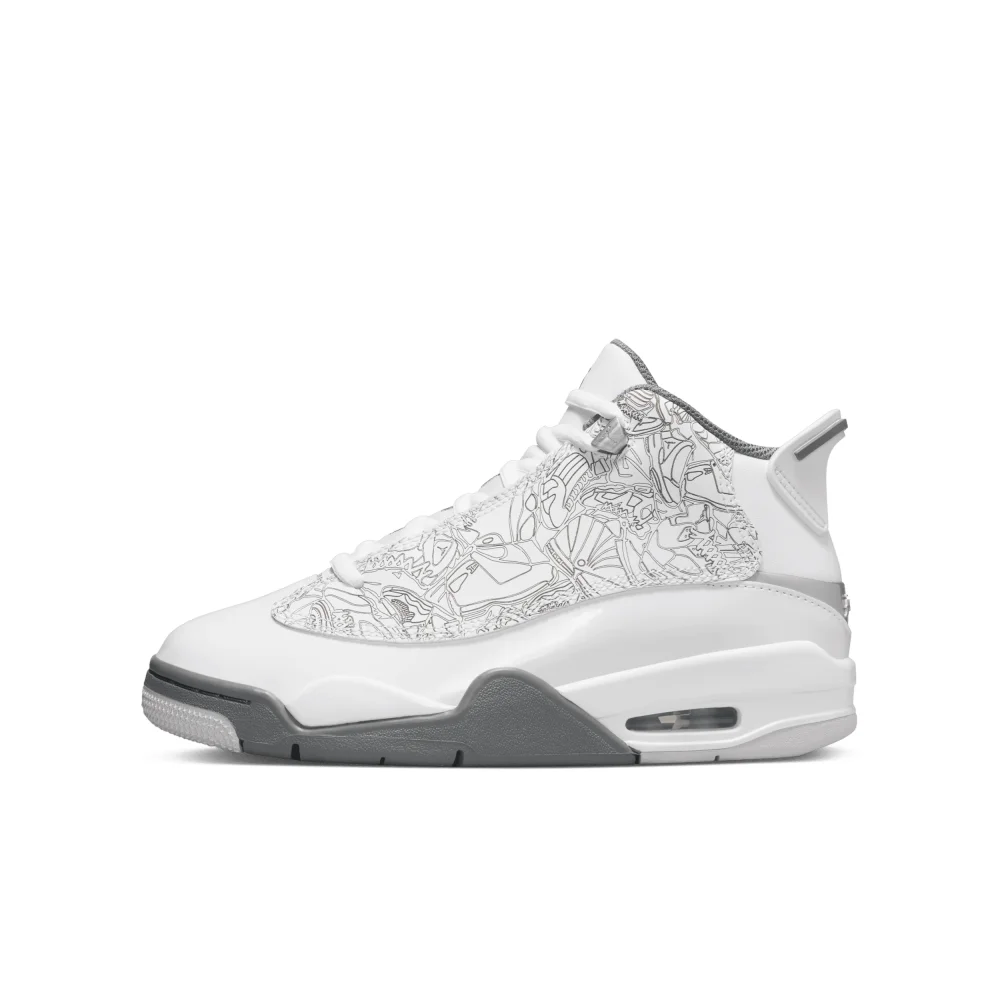 NIKE JORDAN Dub Zero GS DV1360-107 / weiss