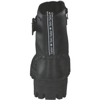 Tom Tailor Biker Boots in schwarz