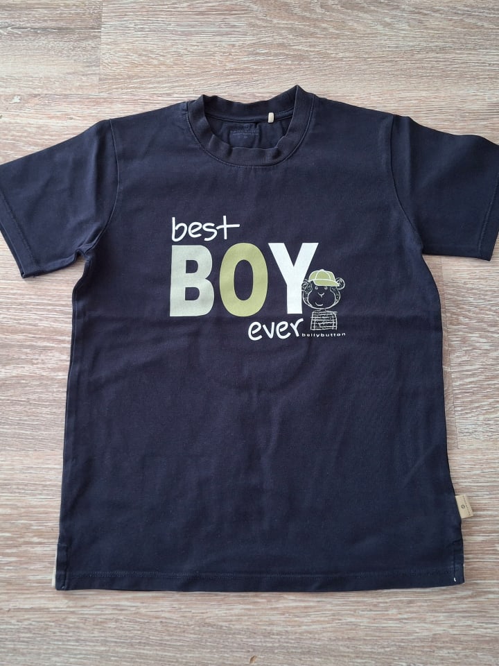 Mother Nature & Me Shirt in Schwarz * Bellybutton * Gr. 122 * Jungen * Boys günstig kaufen 122