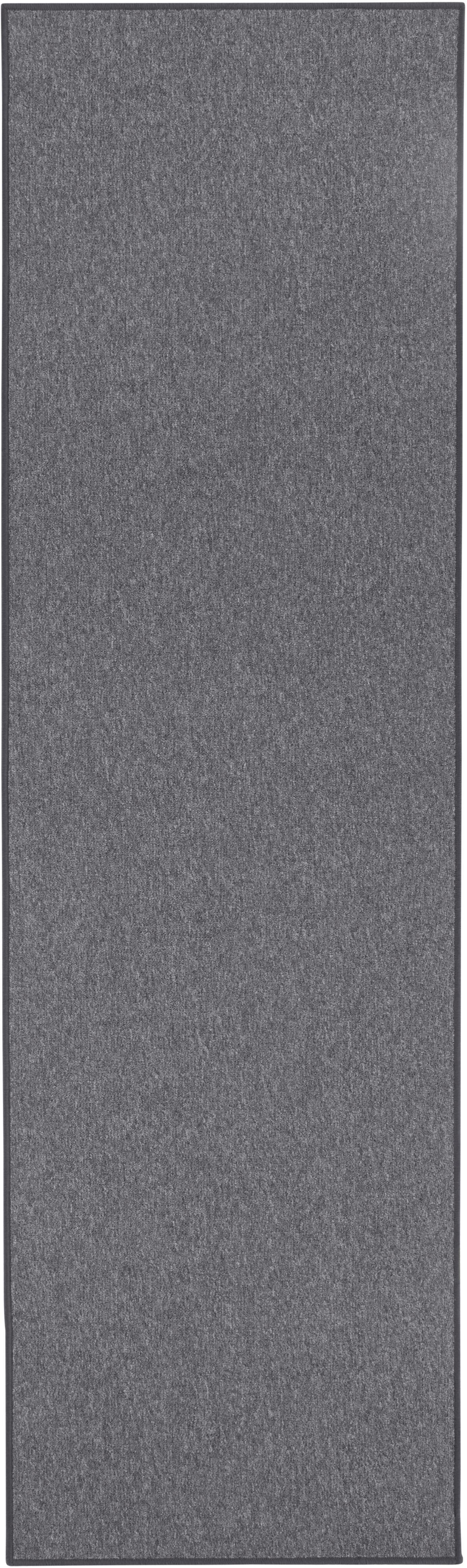 Läufer Casual, HANSE Home, rechteckig, Höhe: 4 mm, Kurzflor, Meliert, Uni-Farben, Robust, Pflegeleicht, ringsum Gekettelt