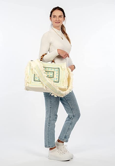 SINA JO Handtaschen beige CITYSHOPPER L