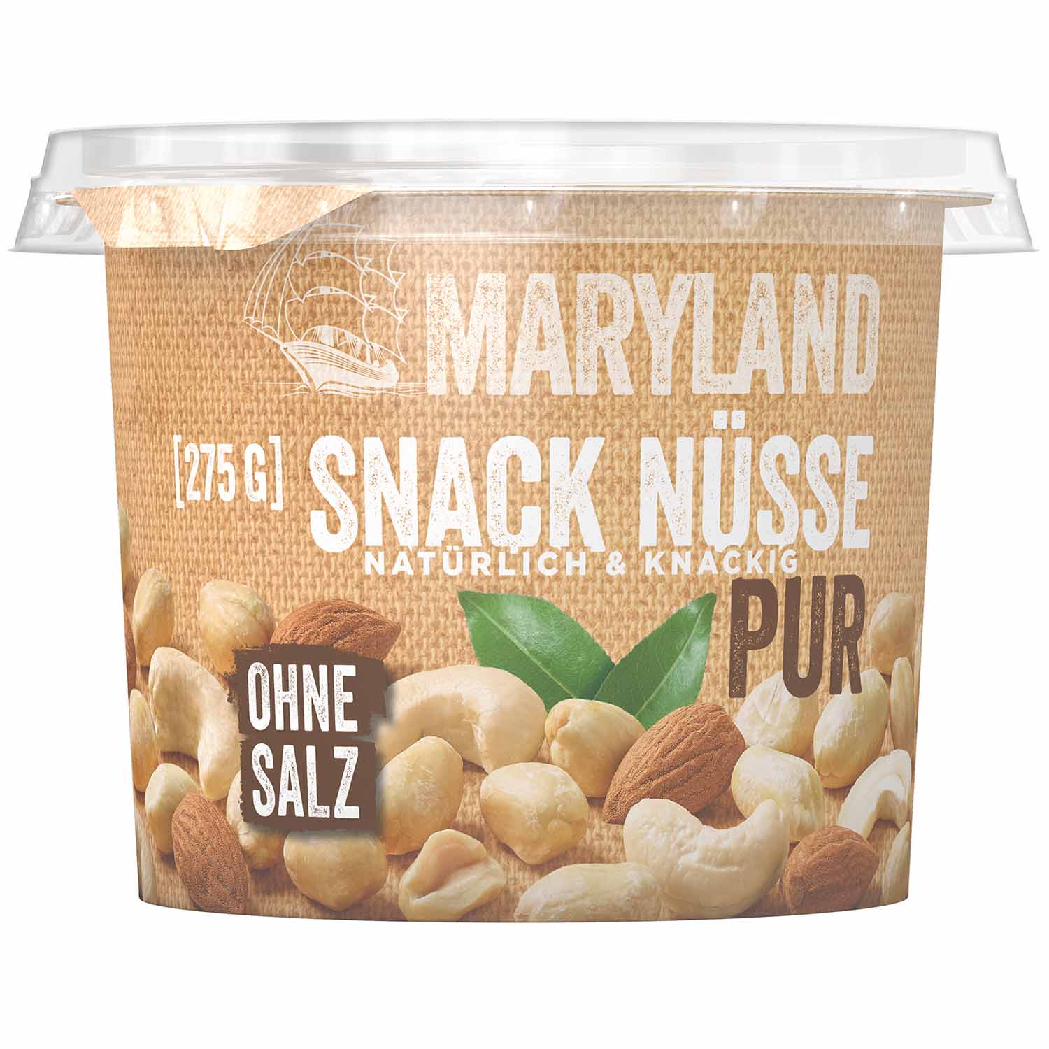 Maryland Snack Nüsse Pur 275g