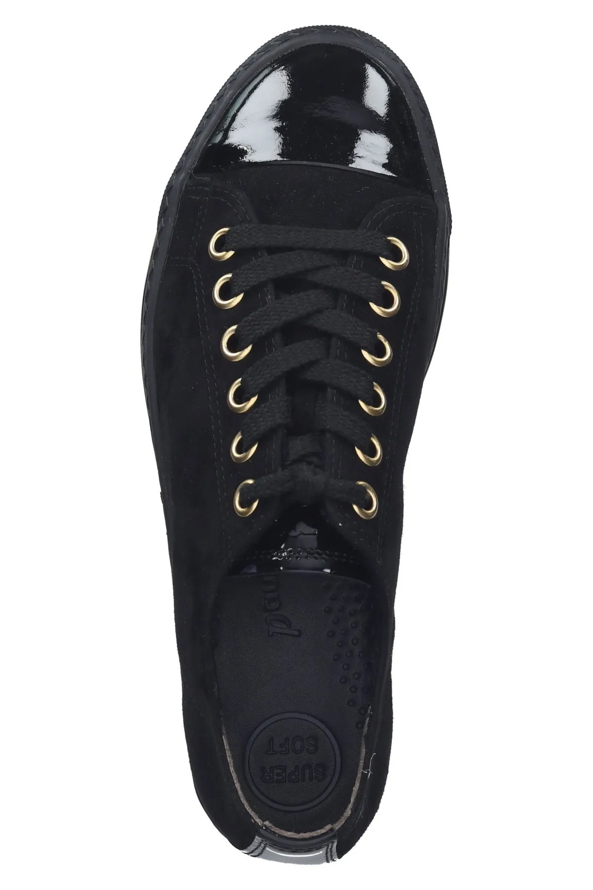Paul Green  Sneaker - Schwarz - Flacher Absatz