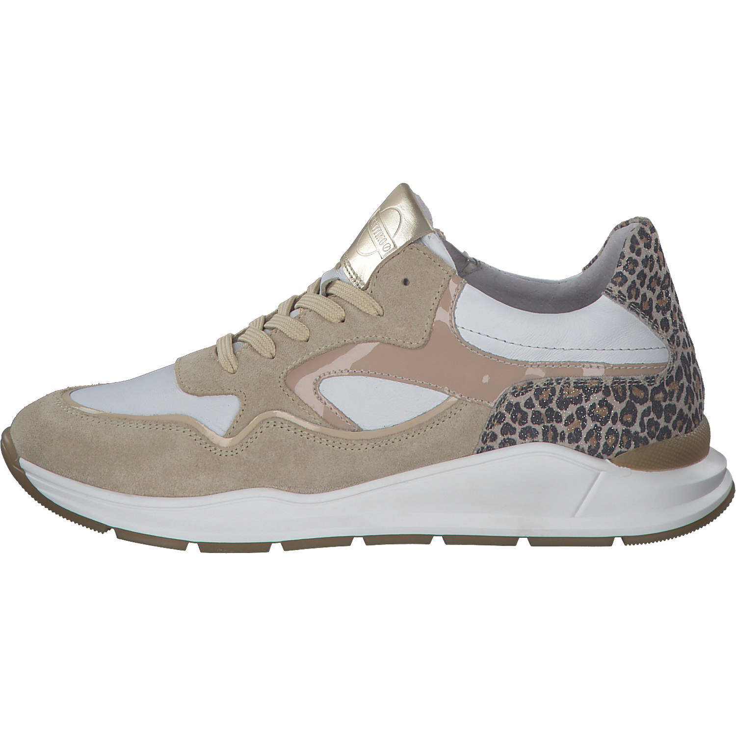 HIP Schuhe 1355, Schnürschuhe, Damen, beige combi
