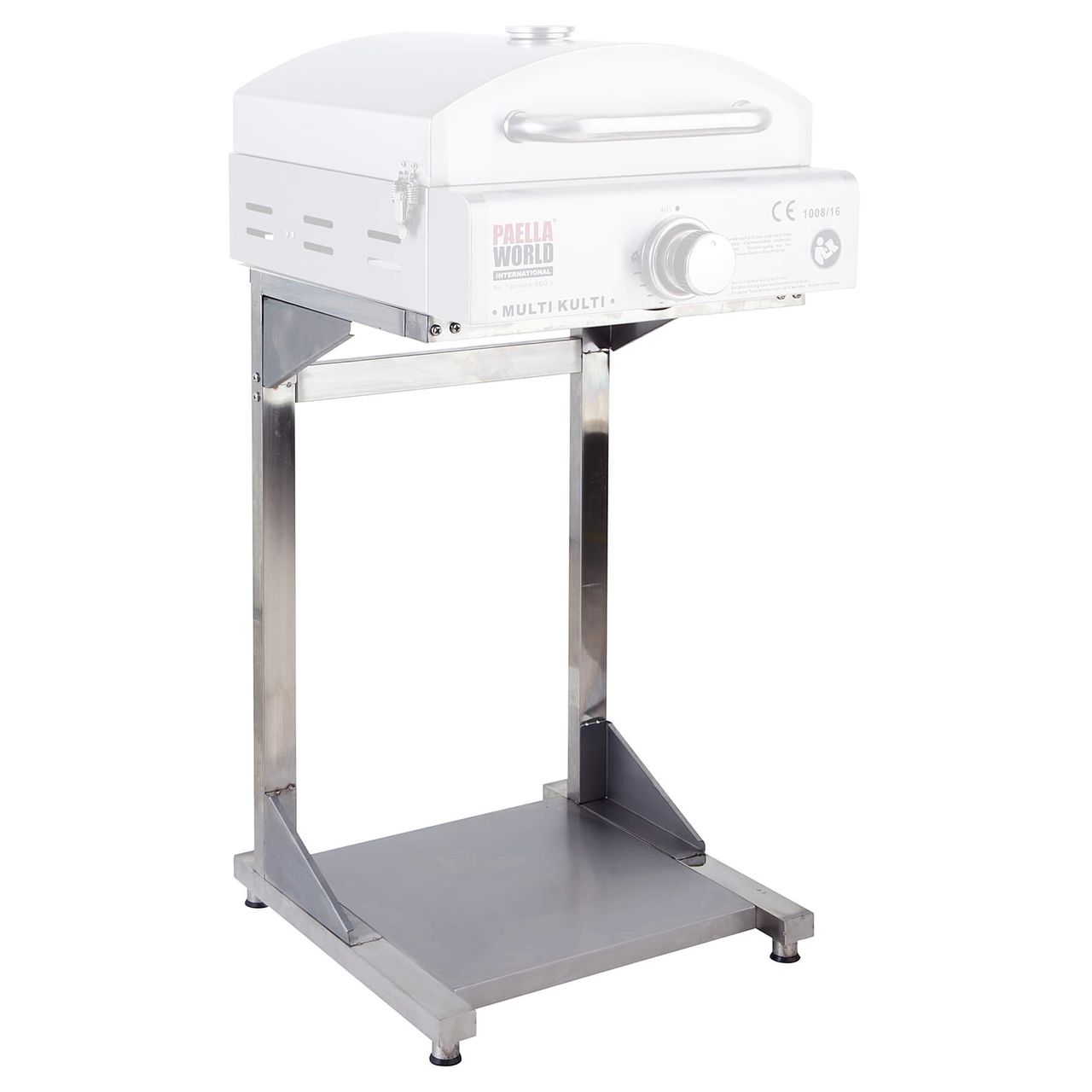 PaellaWorld International Paella World Unterbau für Multi-Kulti Grill-Systeme aus Edelstahl