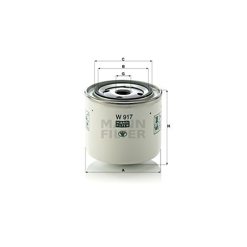 W917 OELFILTER MANN - ATU