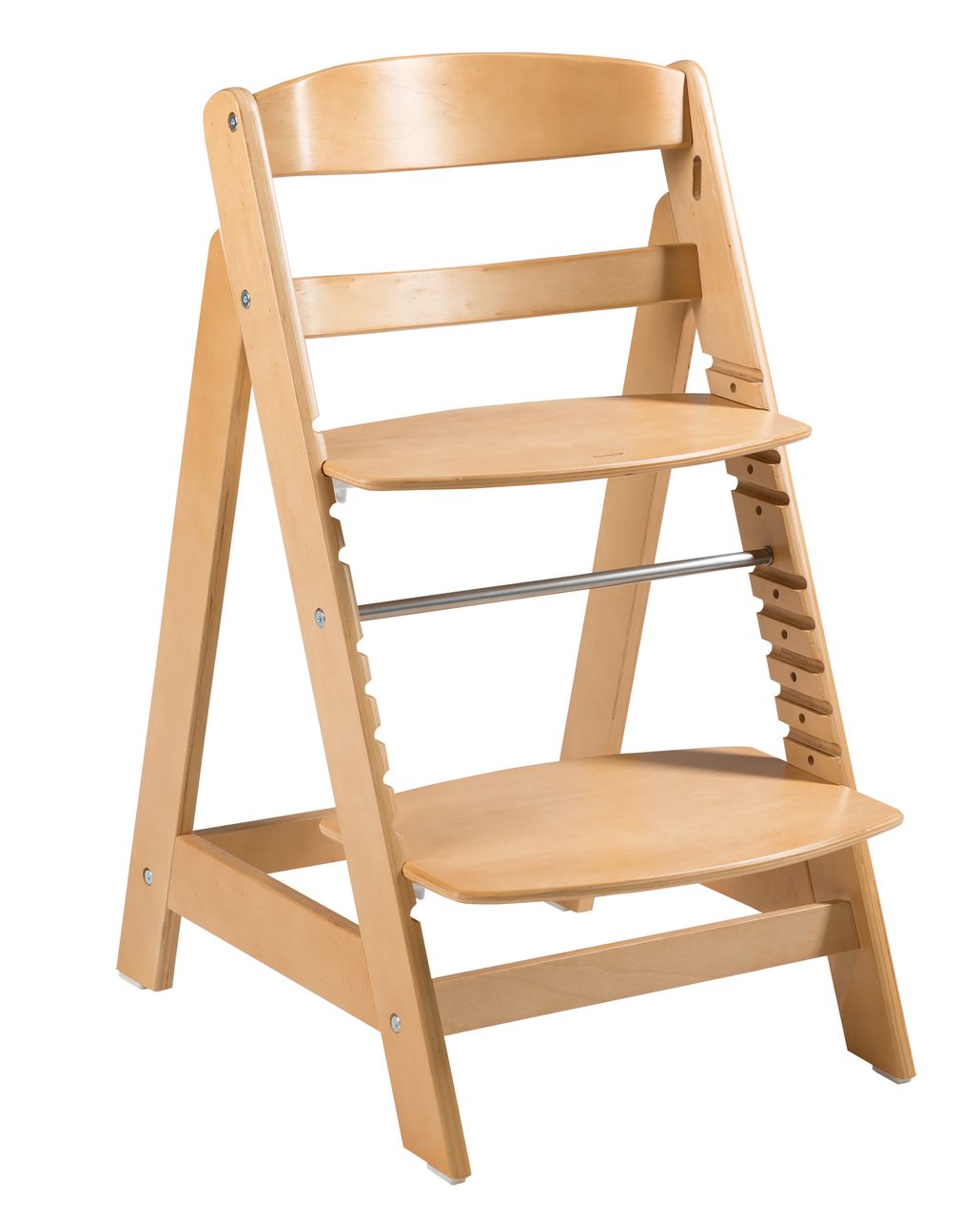 Roba Treppenhochstuhl 'Sit Up Click', mitwachsend, innovativer Klickverschluss, Holz, naturfarben