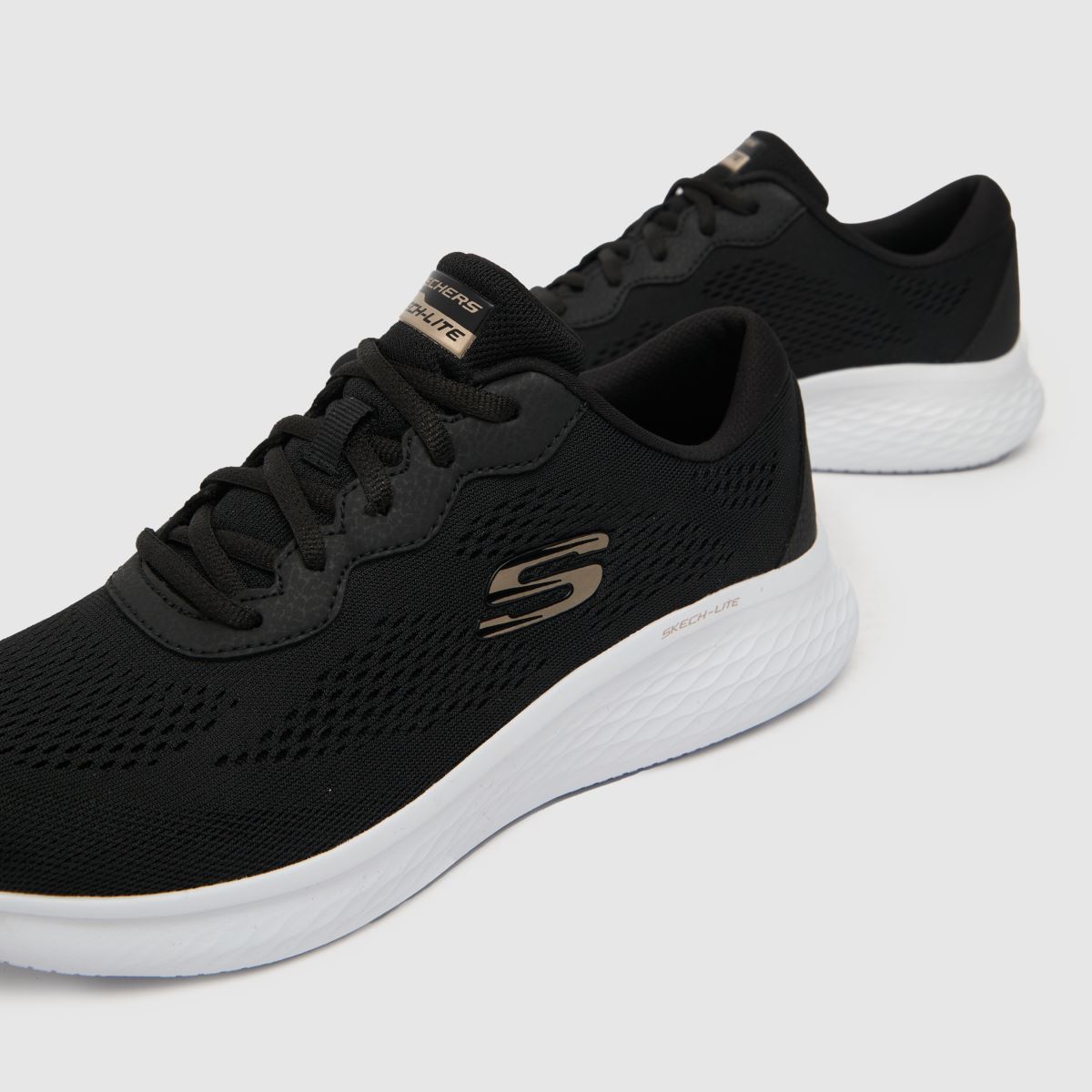 SKECHERS skech-lite pro sportcipők fekete és arany színben