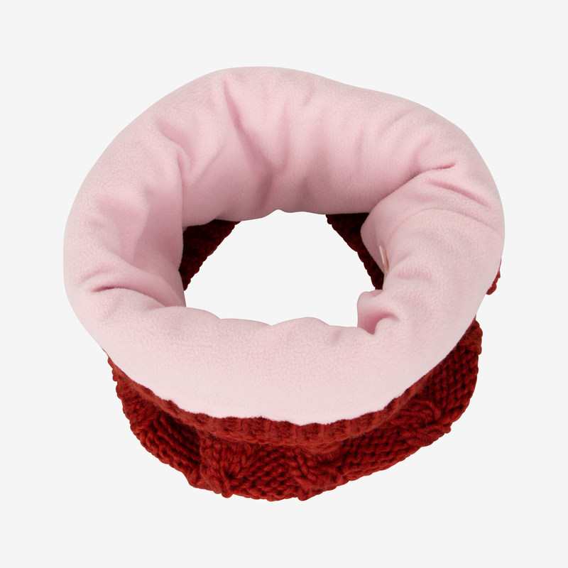 Snood fille tricot fantaisie caramel Catimini