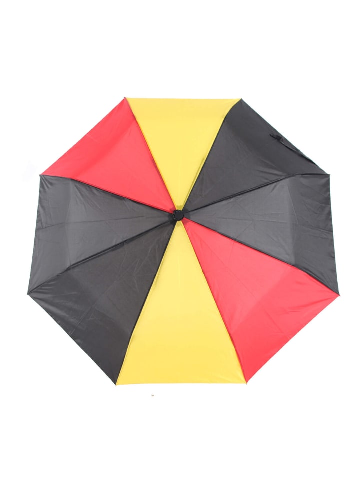 COFI 1453 Taschenschirm perfekt für Deutschlandfans ?100 cm in Mehrfarbig günstig kaufen 100 cm